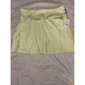 PAC 1980 PAC WHISPER Active Osa Mini Skirt. Lime. Size Medium NWT